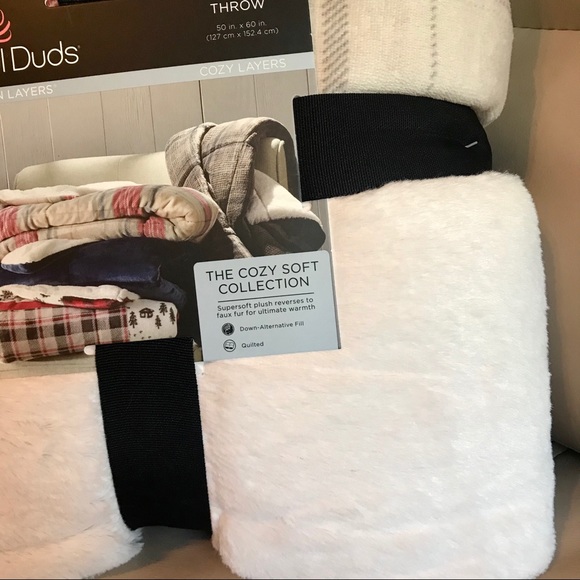 Cuddl Duds Cozy Soft Throw / Blanket - Picture 3 of 7